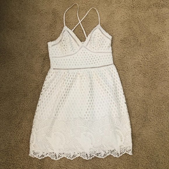 Abercrombie & Fitch Dresses & Skirts - abercrombie and fitch white dress